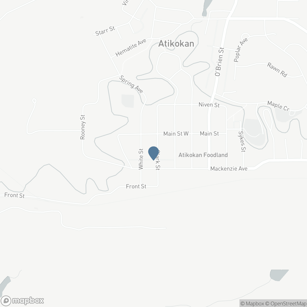 110 Clark ST, Atikokan, Ontario P0T 1C0